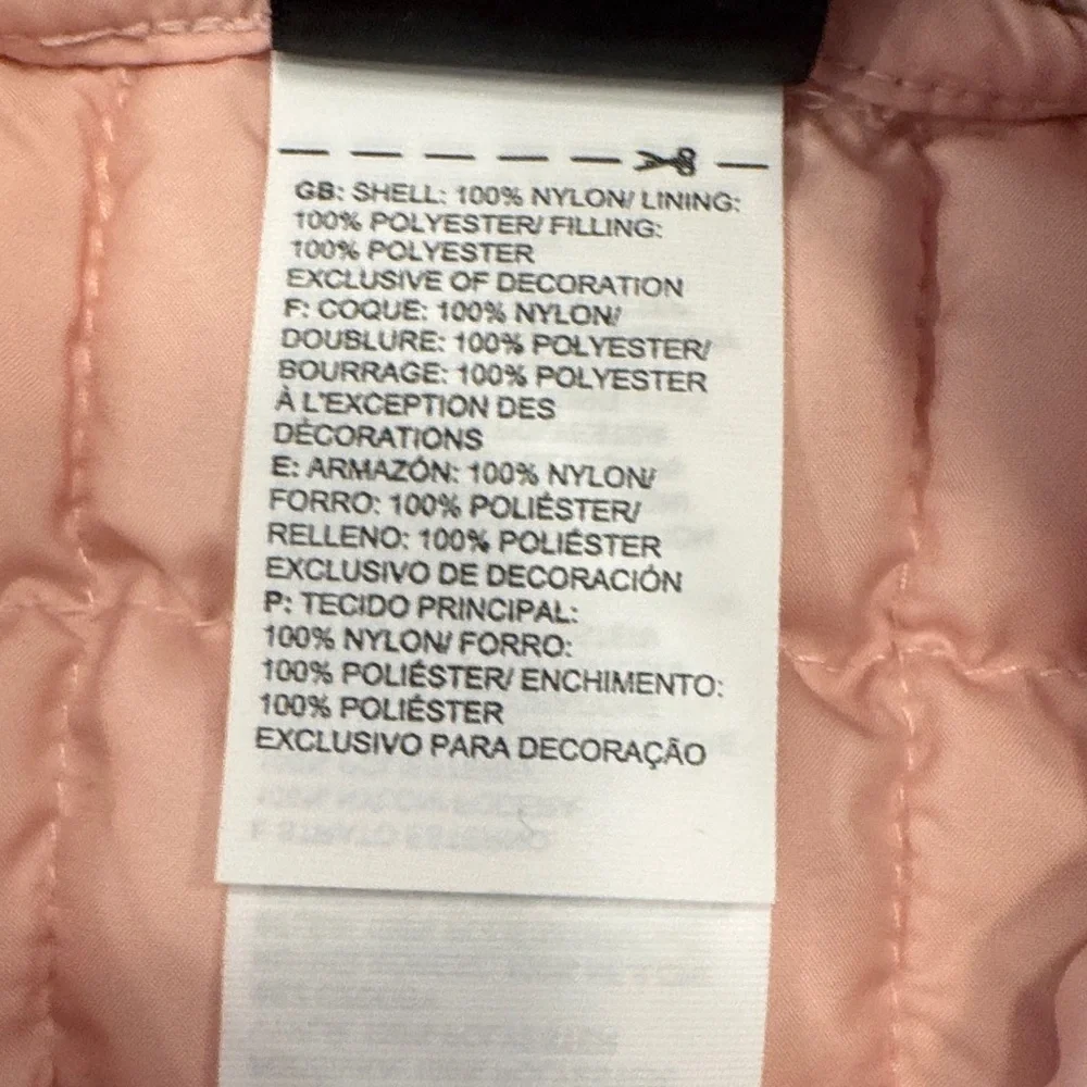 The North Face light pink